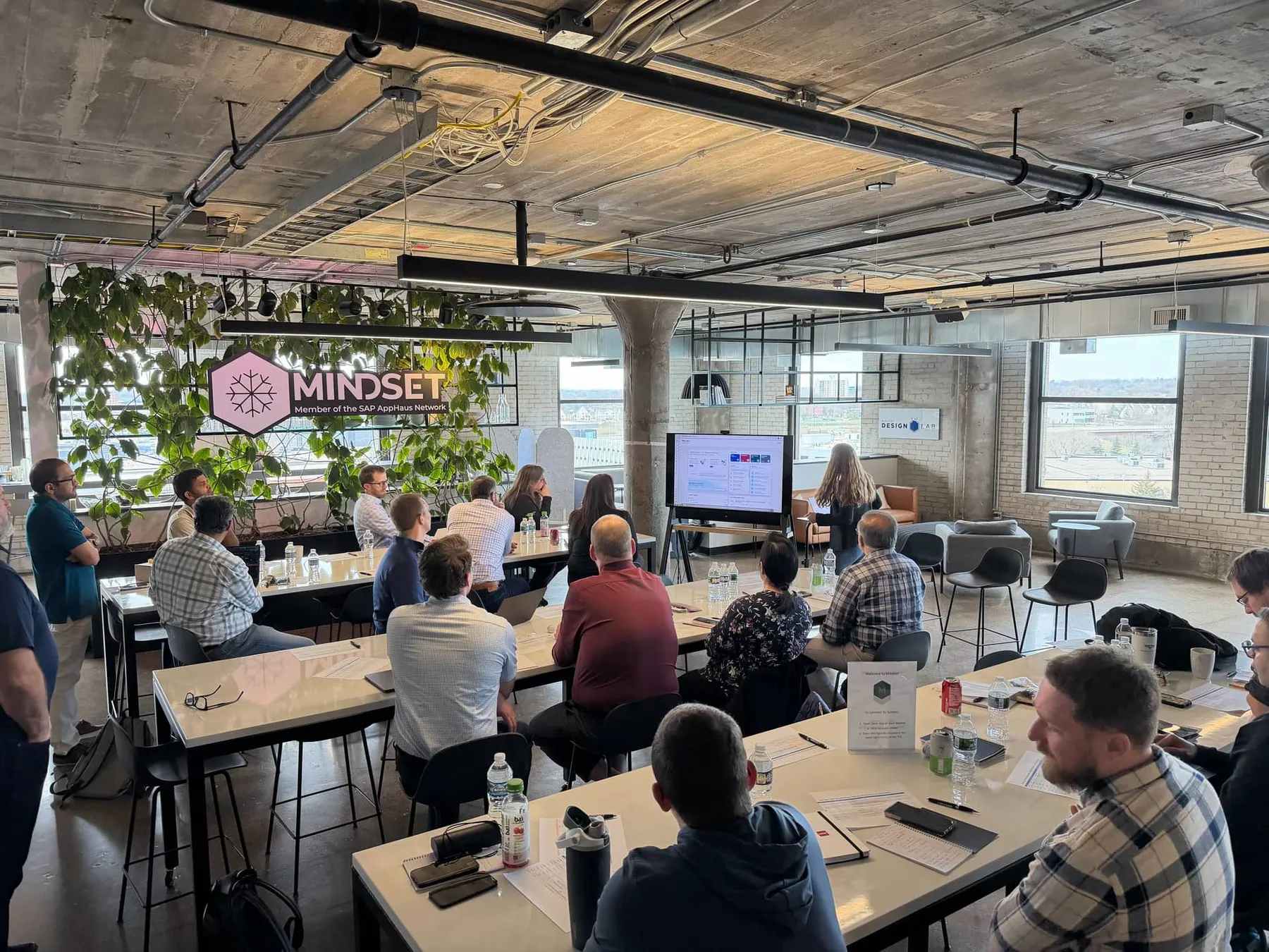 A Mindset SAP BDC and BTP working session at the AppHaus in Minneapolis
