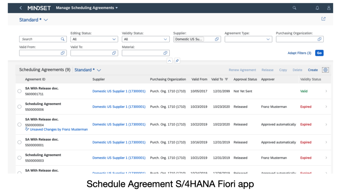 S/4HANA Fiori