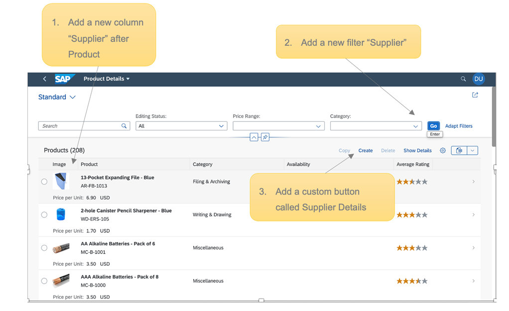 FIORI tools