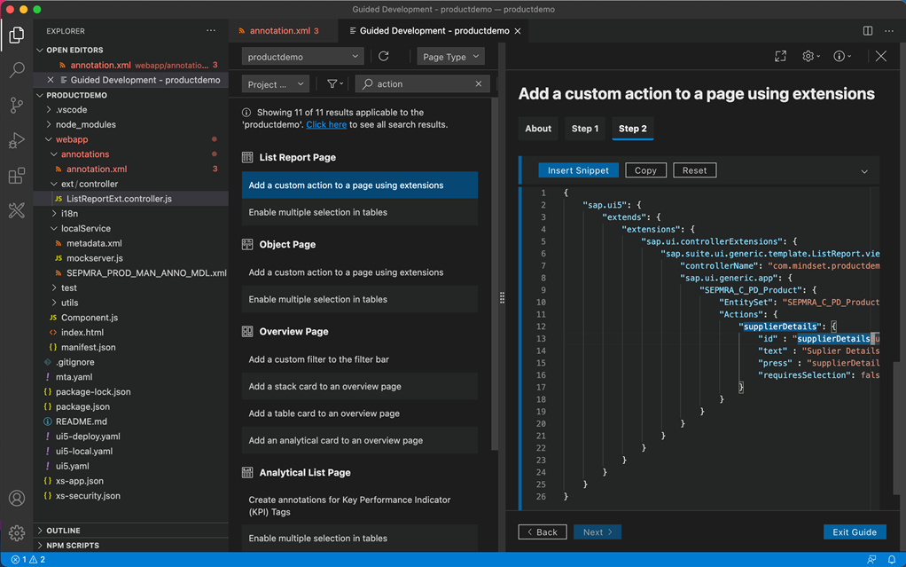 FIORI tools