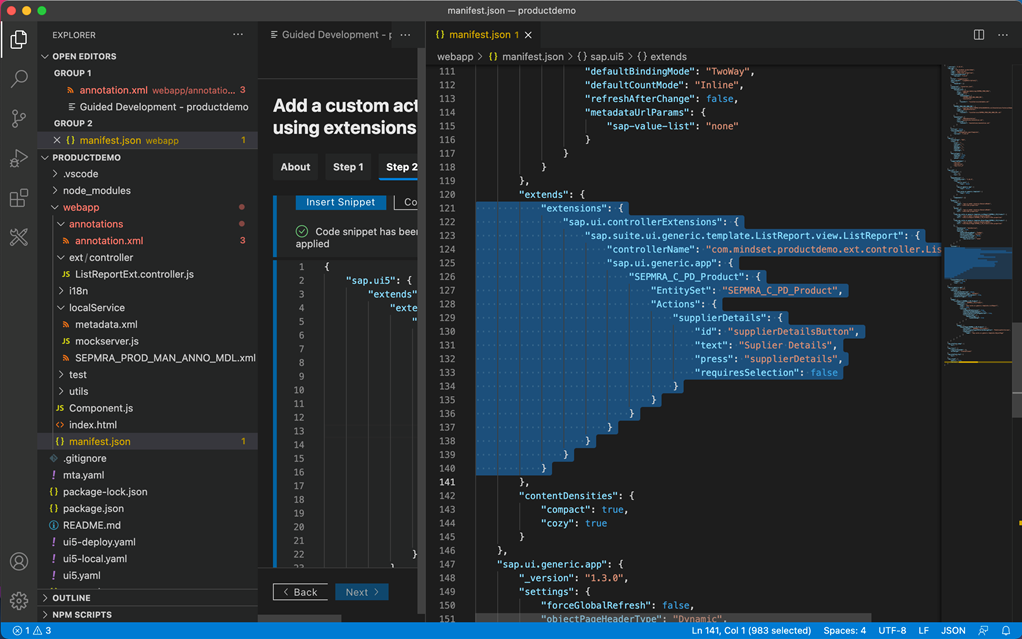 FIORI tools