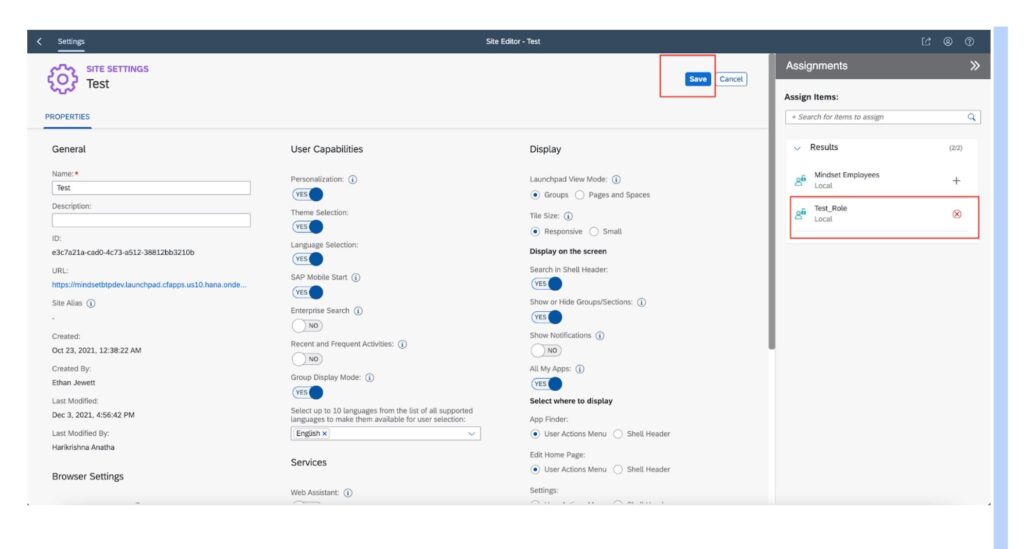 Innovations in BTP The SAP Launchpad Service part 2 Setting up your