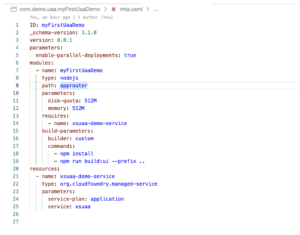 SAPUI5 Standalone Application Deployment with XSUAA in the BTP CF Environment