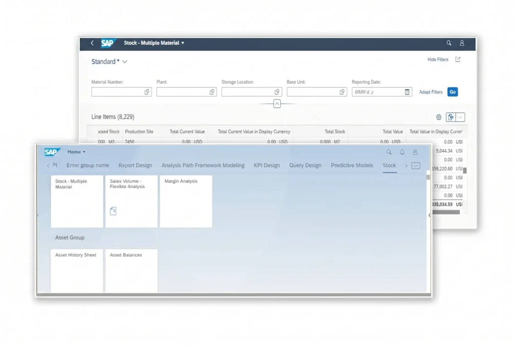 Large Release Liner Manufacturing Company SAP case study