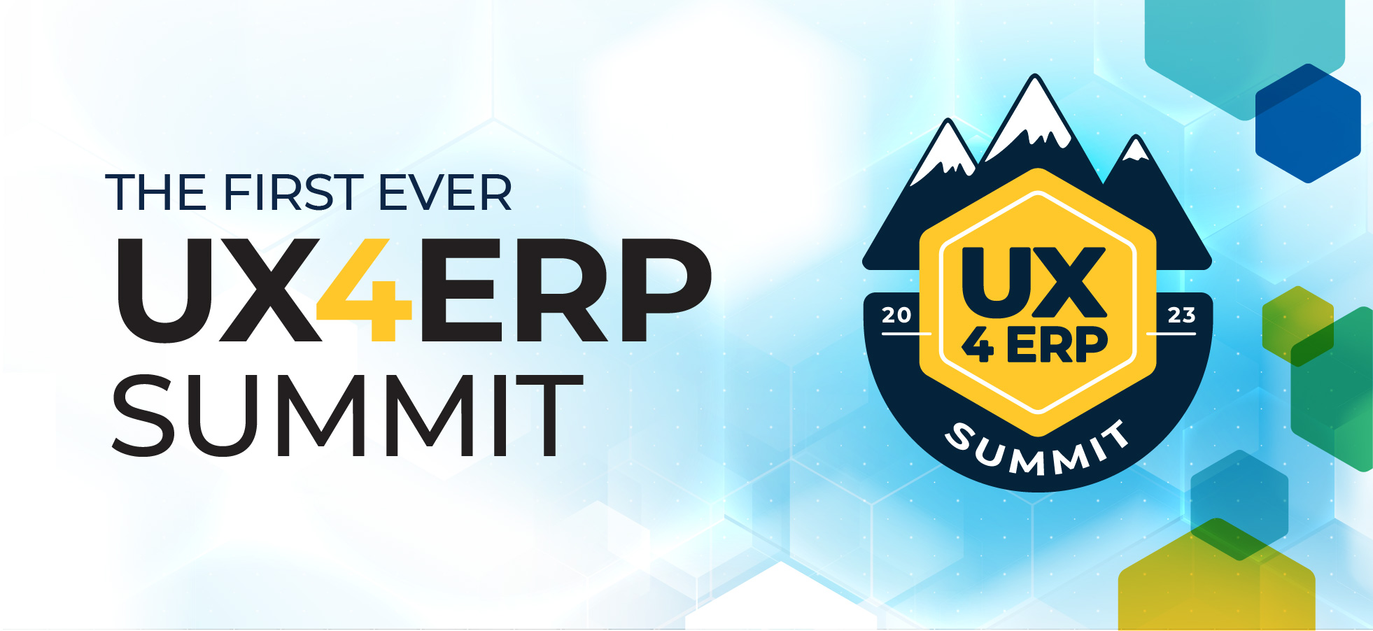 The first ever UX4ERP Summit