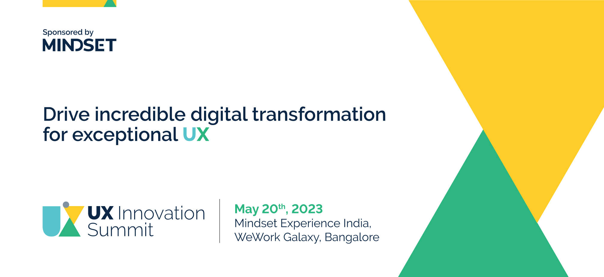 UX Innovation Summit – Bengaluru 2023
