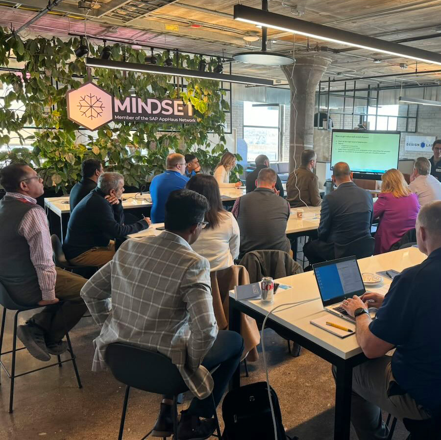 SAP consultants working at Mindset AppHaus office